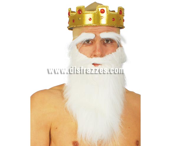 Barba blanca grande.