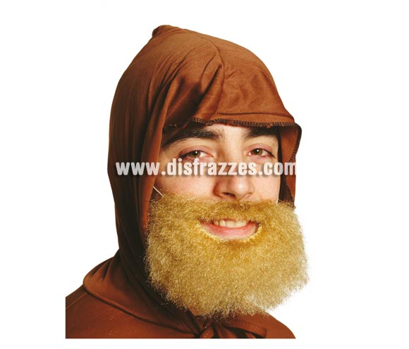 Barba rubia mediana.