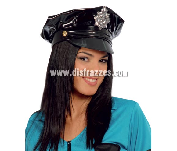 Gorra Policía de plato.