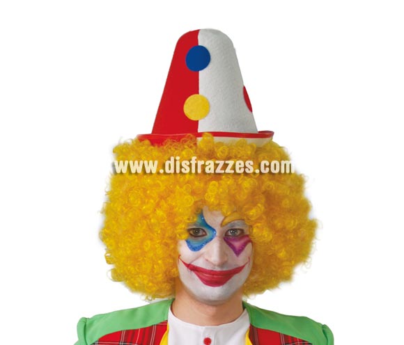 Sombrero de Payaso de fieltro.