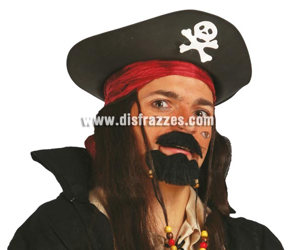 Sombrero Pirata de latex.