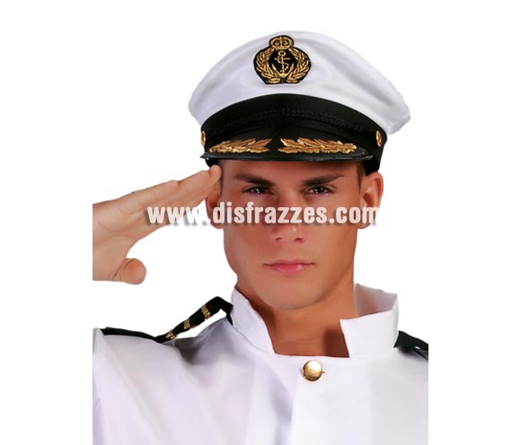 Gorra de Capitán de barco.