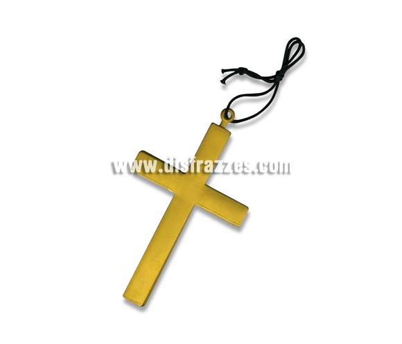 Cruz de Drácula  para Halloween. Cruz también válida para disfraz de Monja, Cura, Cardenal, Obispo, etc.etc.