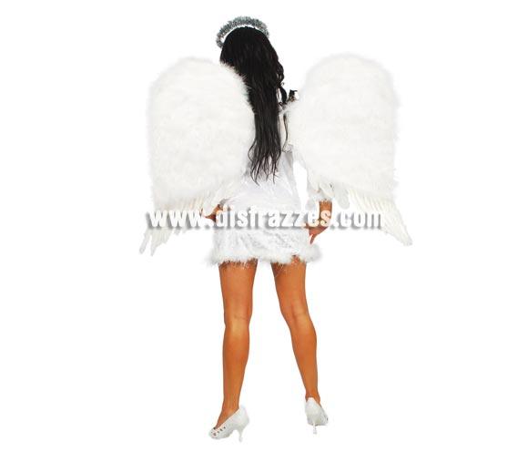 Alas de Angel de plumas 70 cm.
