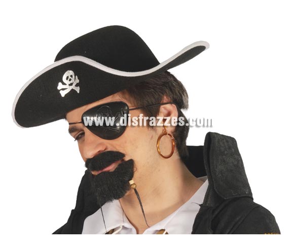 Conjunto de parche y pendiente de Pirata.