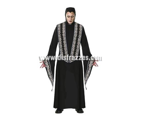 Disfraz de Santo mortal para hombre. Talla standar. Incluye traje encapuchado con detalles impresos.