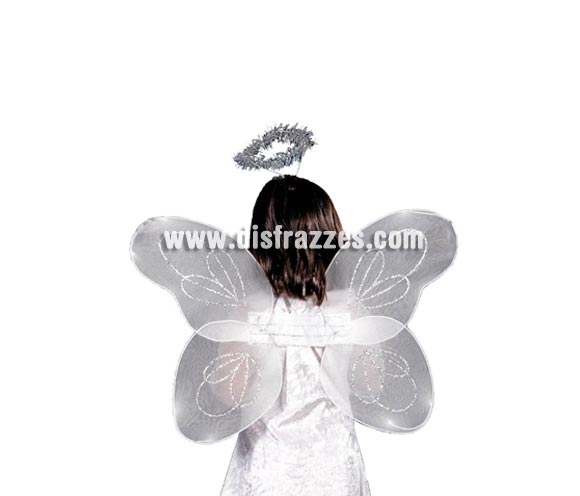 Alas de Ángel con diadema infantil.