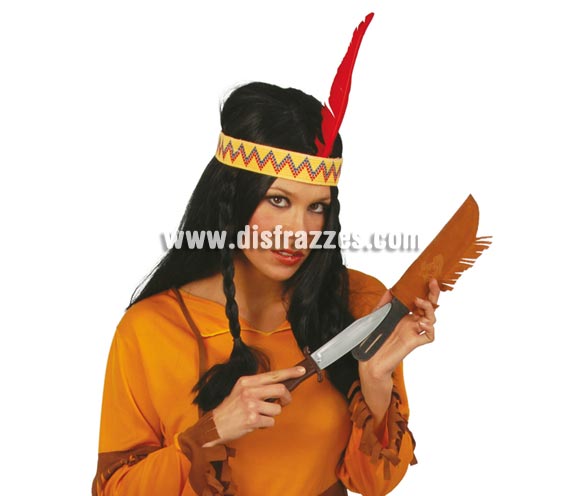 Cuchillo Indio con funda 24 cm.