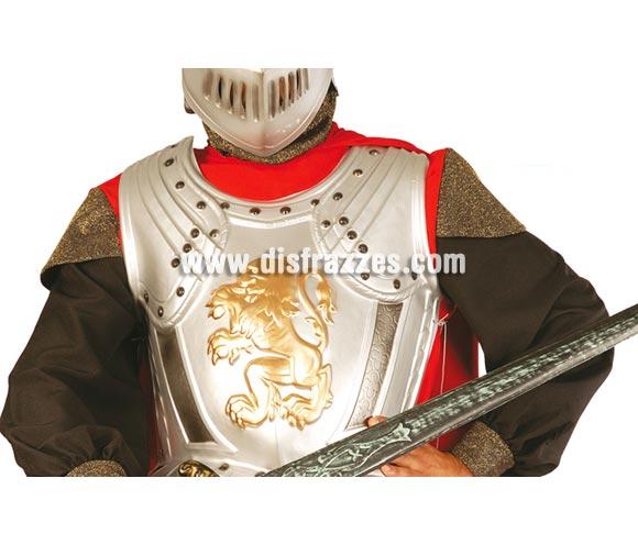 Armadura medieval 60 cm. Pecho y espalda. También sirve como Armadura para disfraces de Centiurión Romano en Navidad.