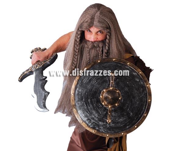 Escudo de Vikingo o Bárbaro de 45 cm.
