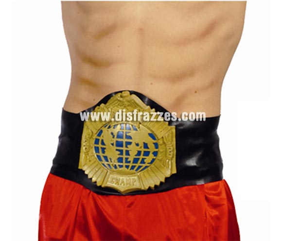 Cinturón Campeonato de Boxeo o Lucha Libre.