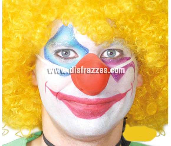 Nariz bola  Payaso de látex.