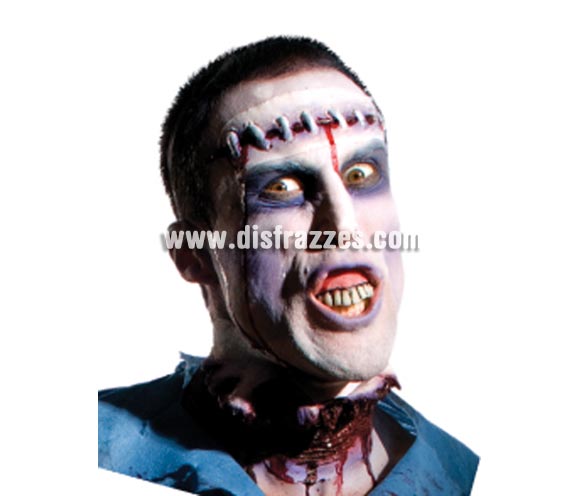 Dientes o Dentadura de Zombie para Halloween.