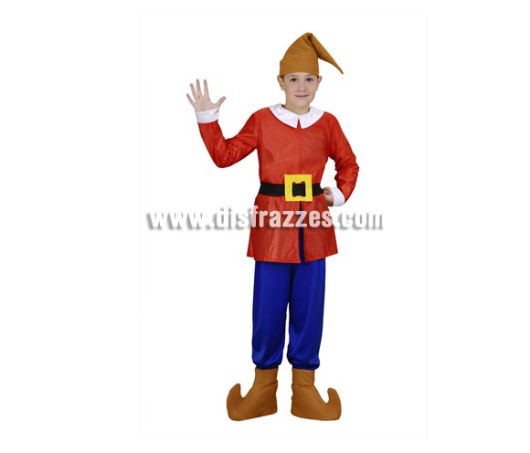 Disfraz de Enanito rojo infantil para Carnaval y para Navidad barato. Talla de 10 a 12 años. Incluye gorro, casaca, cinturón, pantalón y cubrebotas. Disfraz de duende o Duendecillo para niños. Éste disfraz de Navidad es ideal para la época Navideña en la que los niños hacen teatros de Belenes e interpretan canciones tradicionales en los Colegios y se comienzan a preparar las Fiestas en las que Reina la Paz y la Unidad. Disfrazándote con un disfraz para Navidad, o disfrazando a tus hijos con disfraces de Navidad, ayudas a crear ese ambiente mágico en el que los peques se sienten protagonistas y sienten el auténtico Espíritu Navideño que entre todos debemos crear.
¡¡Compra tu disfraz para Navidad en nuestra tienda de disfraces, será divertido!!
