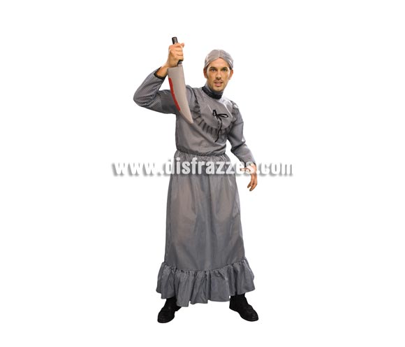 Disfraz de Anciana asesina adulto para Halloween. Talla Standar M-L = 52/54. Disfraz de Halloween que incluye el vestido. Cuchillo y peluca NO incluidos, podrás verlos en la sección de Complementos. Disfraz de Vieja o Abuela.
¡¡Compra tu disfraz para Halloween en nuestra tienda de disfraces, será divertido!!
