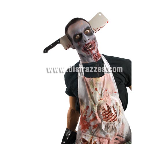 Diadema con cuchillo de Carnicero Zombies.