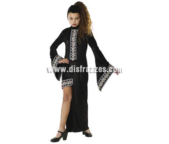Disfraz Princesa de medianoche niñas de 3-4 años. Incluye vestido.