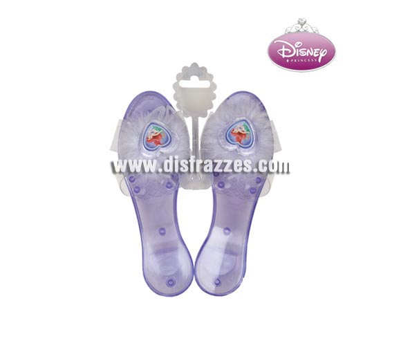 Zapatos Ariel Disney Princess para niñas. Talla única, miden unos 19 cm. Artículo con licencia Disney perfecto como regalo.