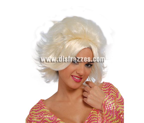 Peluca Miriam rubia - Años 80 y 90.
