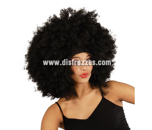 Peluca Afro rizos Extra.