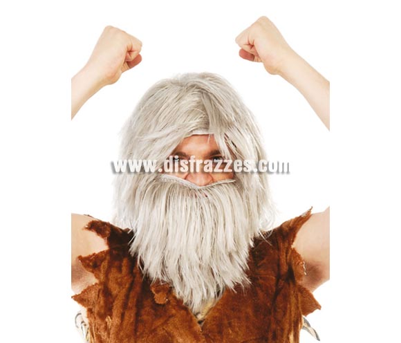 Peluca y barba de Náufrago.