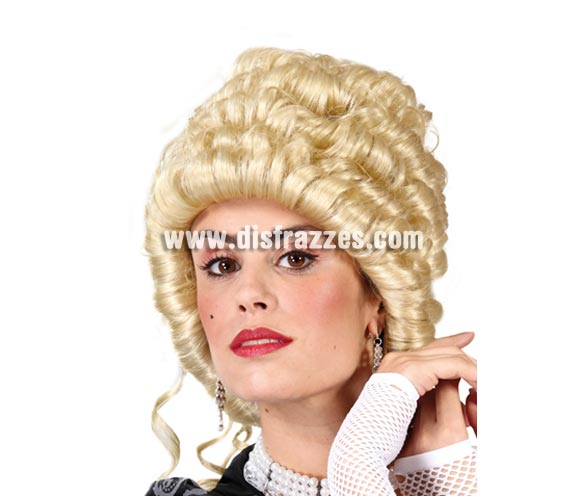 Peluca Condesa rubia - Peluca de Época rubia.
