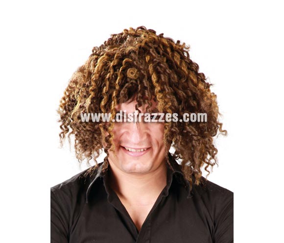 Peluca cantante rizos. Con ésta peluca te pareceras al mismo Bisbal.