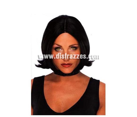 Peluca de Vampiresa para mujer en Halloween.