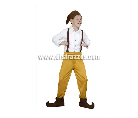 Disfraz de Enanito gorro marrón infantil para Carnaval y para Navidad barato. Talla de 7 a 9 años. Incluye gorro, camisa, tirantes, pantalones y cubrebotas. Disfraz de Duende o Duendecillo para Carnaval o Navidad. Éste disfraz de Navidad es ideal para la época Navideña en la que los niños hacen teatros de Belenes e interpretan canciones tradicionales en los Colegios y se comienzan a preparar las Fiestas en las que Reina la Paz y la Unidad. Disfrazándote con un disfraz para Navidad, o disfrazando a tus hijos con disfraces de Navidad, ayudas a crear ese ambiente mágico en el que los peques se sienten protagonistas y sienten el auténtico Espíritu Navideño que entre todos debemos crear.
¡¡Compra tu disfraz para Navidad en nuestra tienda de disfraces, será divertido!!
