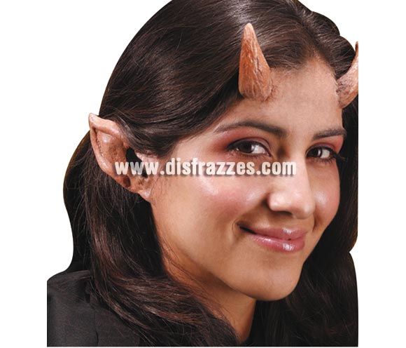 Maquillaje FX Orejas de Diablo o Demonio para Halloween. Artículo de Maquillaje FX fabricado en látex ideal para caracterizarte en Carnaval, en Halloween o en cualquier fecha del año que tengas ocasión para ir de Fiesta a Pubs, Discotecas, Casas particulares, Restaurantes o Colegios y ayudar a crear un ambiente Festivo propio de la Fiesta a la que acudas. El precio incluye sólo las orejas.
¡¡Compra el maquillaje FX para tu disfraz de Carnaval o de Halloween en nuestra tienda de disfraces, será divertido!!
