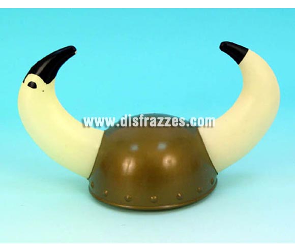 Casco de Vikingo con cuernos. 