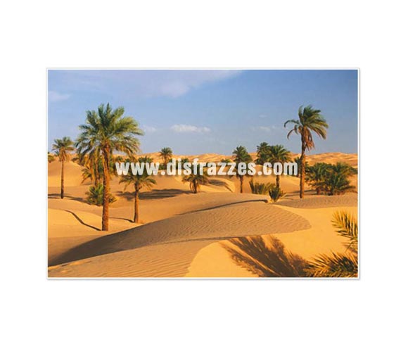 Fondo Belén PVC desierto de 60 x 100 cm.