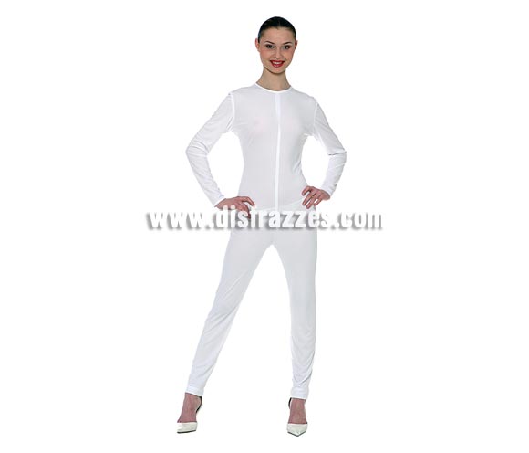 Maillot o mono de color blanco adulto para Carnaval. Ideal para ponértelo debajo de tu disfraz si crees que vas a pasar frío.
¡¡Compra el complemento para tu disfraz de Carnaval en nuestra tienda de disfraces, será divertido!!