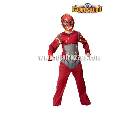 Disfraz de GORMITI Vulcano Classic infantil para Carnavales. Talla de 3 a 4 años. Incluye Jumpsuit o mono impreso y máscara. Disfraz con licencia perfecto para regalar.
Éste traje es perfecto para Carnaval y como regalo en Navidad, en Reyes Magos, para un Cumpleaños o en cualquier ocasión del año. Con éste disfraz harás un regalo diferente y que seguro que a los peques les encantará y hará que desarrollen su imaginación y que jueguen haciendo valer su fantasía. 
¡¡Compra tu disfraz para Carnaval o para regalar en Navidad o en Reyes Magos en nuestra tienda de disfraces, será divertido y quedarás muy bien!!