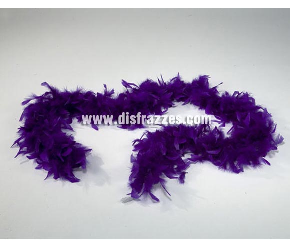 Boa Púrpura de plumas de 45 gr.