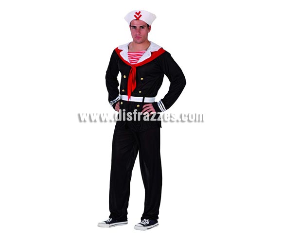Disfraz Marinero para hombre. Talla 3 ó talla XL 54/58. Incluye traje completo.