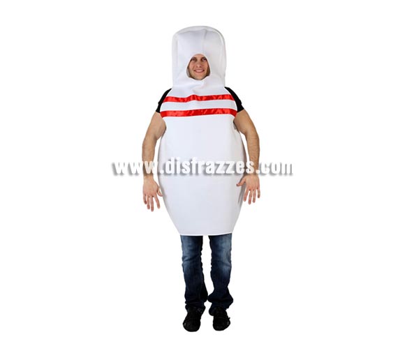 Disfraz de Bolo Americano para hombre. Talla 2 ó talla Standar M-L 52/54. Incluye disfraz de Bolo. Pantalones No inlcuidos.