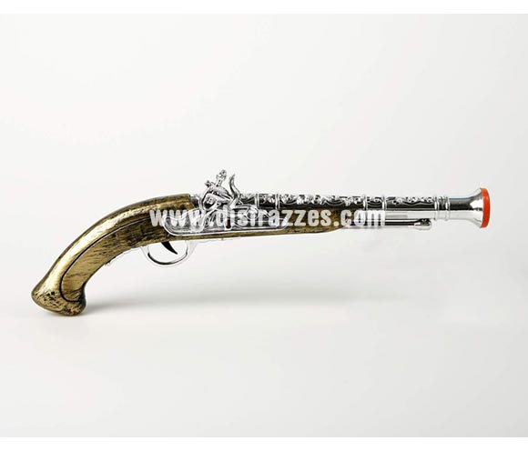 Arcabuz o pistola Pirata de 40 cm.