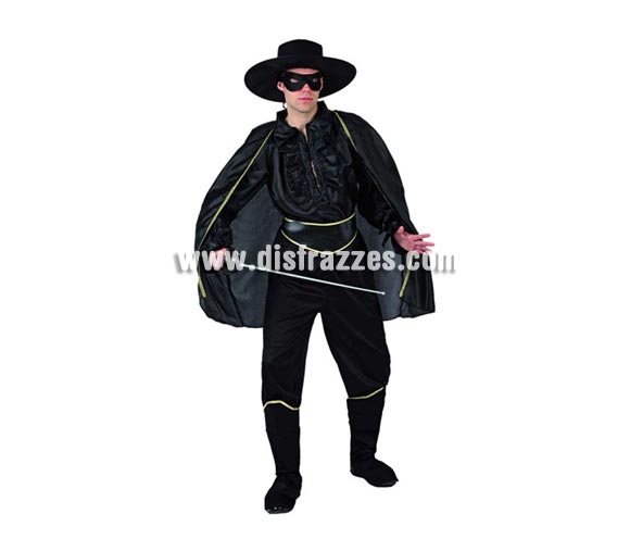 Disfraz de Bandido para hombre Talla 3 ó talla XL = 54/58. Espada NO incluida, podrás verlas en la sección de Complementos.