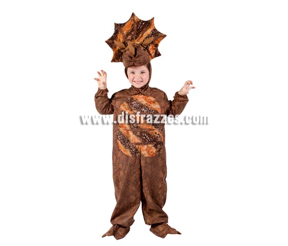 Disfraz de Dinsaurio Triceratops para niños. Varias tallas . Contiene disfraz completo. Alta calidad. MADE IN SPAIN. Para que los niños puedan jugar a ser como los dinosaurios de la famosa película JURASIC PARK.