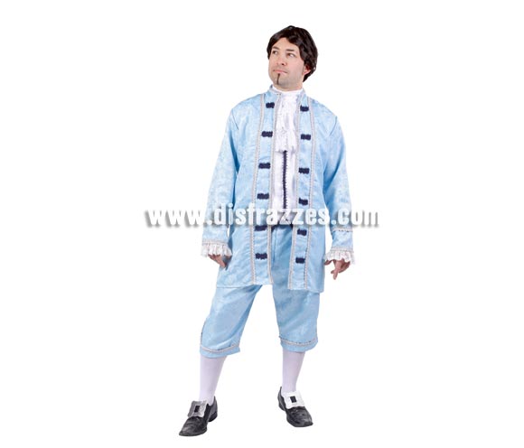 Disfraz de Amadeus adulto para Carnaval. Disfraz de Época adulto. Alta calidad. Hecho en España. Talla única 52/56. Peluca, medias y zapatos NO incluidos, SÍ los lazos de los zapatos. Éste disfraz de Carnaval es ideal para divertirse en las Fiestas de Carnavales tan divertidas y estrambóticas como siempre y que cada vez se celebran en más Pueblos, Villas  y Ciudades, tanto en la calle como en Pubs, Discotecas, Casas particulares,  Restaurantes o Colegios y disfrazándote con un traje de Carnaval ayudarás a crear ese ambiente Carnavalesco, tan divertido, multicolor y variopinto  que a todos nos fascina y nos divierte.
¡¡Compra tu disfraz para Carnaval en nuestra tienda de disfraces, será divertido!!
