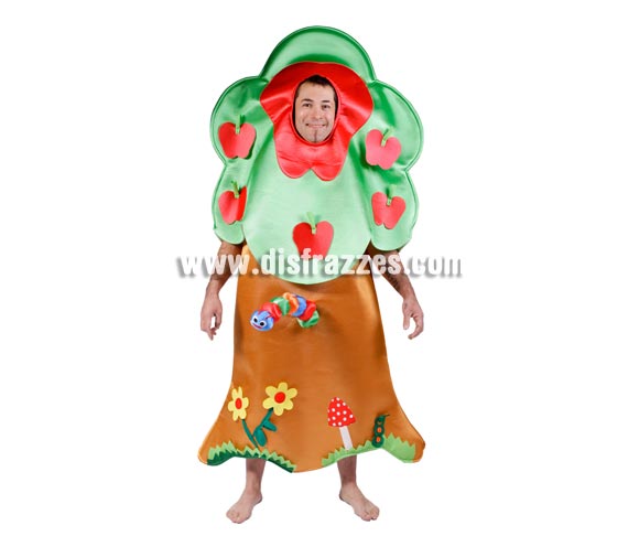Disfraz de Árbol para adultos. Talla Universal adultos. Incluye disfraz completo.