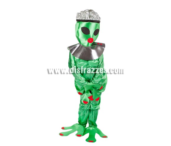 Disfraz de Alienígena Hembra para adultos - Cara tapada. Talla Universal de adultos. Incluye disfraz completo. Éste disfraz es perfecto para Despedidas de Solter@.
