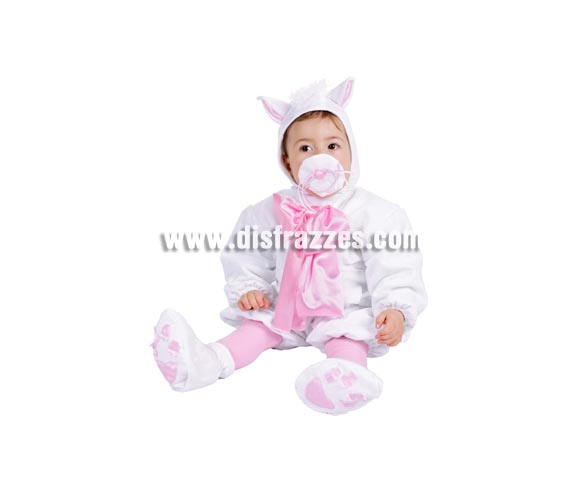 Pelele Gatita para bebés de 10 meses. MADE IN SPAIN.