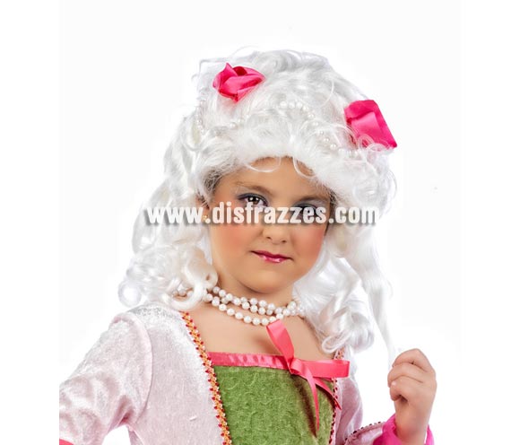 Peluca Princesa de Francia Deluxe. Talla única.