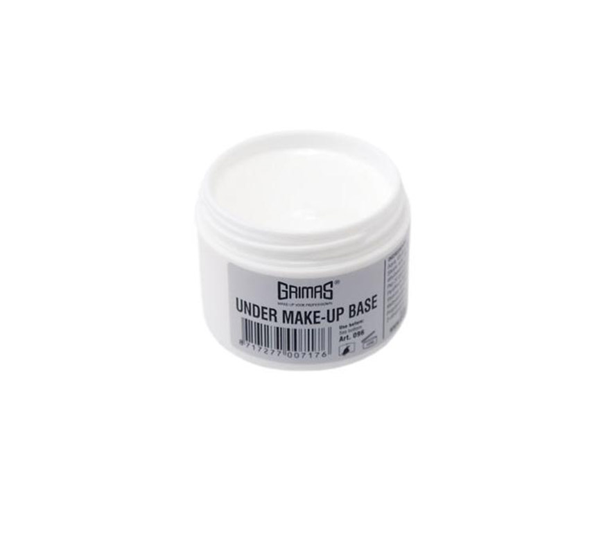 Under Make-up Base (base para maquillaje) es una crema no perfumada y sin grasa, para el cuidado de la piel. Cuando la piel está seca o es sensible se aplica en general debajo del maquillaje, pero también se puede utilizar como una crema de uso regular. Under Make-up está disponible en frascos de 75 ml.

Procedimiento
Saque el Under Make-up (base para maquillaje) de su envase con una espátula de plástico y aplique la emulsión uniformemente sobre la cara limpia. Deje que se seque el producto durante 10 minutos para que la piel lo absorba totalmente, antes de continuar maquillando. Cierre bien el envase una vez que haya utilizado el producto. 