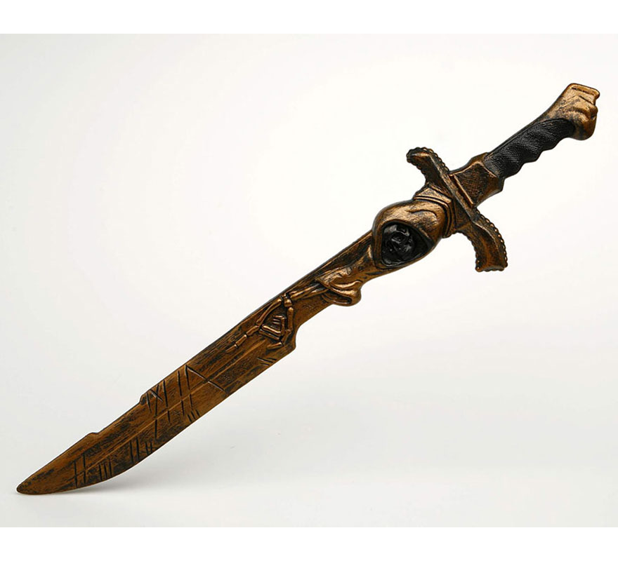Espada de Guerrero Calavera de 80 cm.
