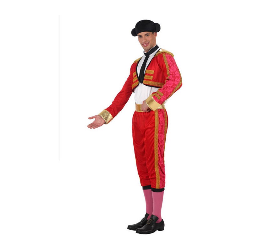 Disfraz de Torero para hombres. Talla 3 ó talla XL 54/58. Incluye disfraz completo sin medias ni zapatos. Muy demandado para Despedidas de Soltero.