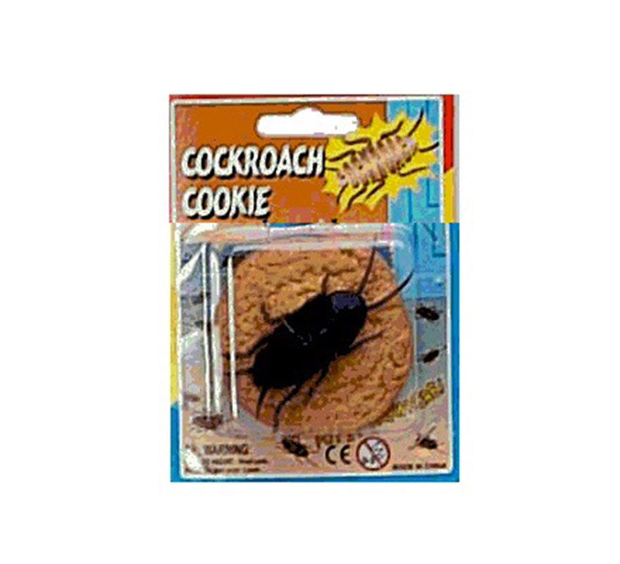 Galleta con cucaracha.