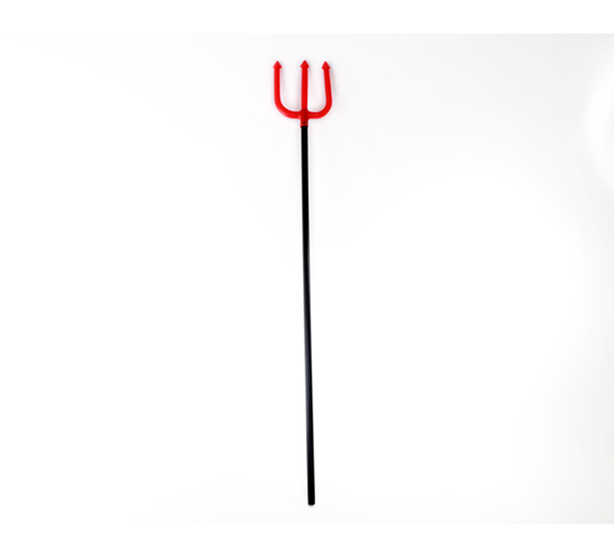 Tridente Halloween 121,9 cm. Perfecto como complemento de los disfraces de Diablo y Diablesa.